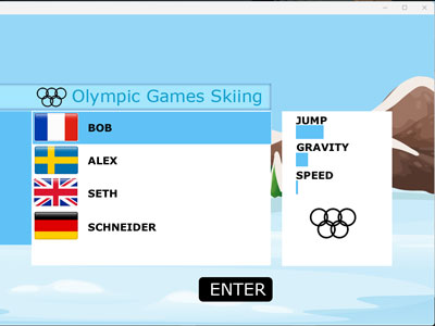 Skiing Olympic Games